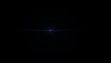 蓝色光效粒子视频元素视频的预览图
